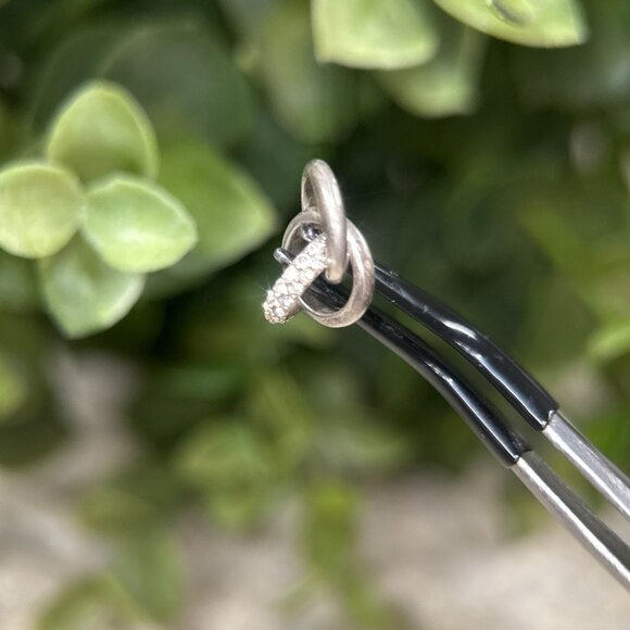 Chamilia 925 Cz Interlocking Charm - Picture 3 of 4